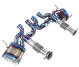 Chevrolet Corvette C8 Z06 5.5L LT5 Blue 3" Titanium Cat-Back Exhaust 