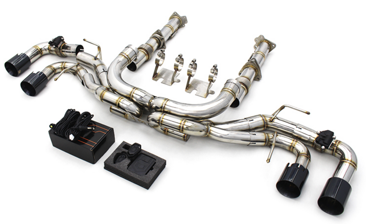 Chevrolet Corvette C8 6.2L Stingray/E-Ray Valved Cat-Back Exhaust 