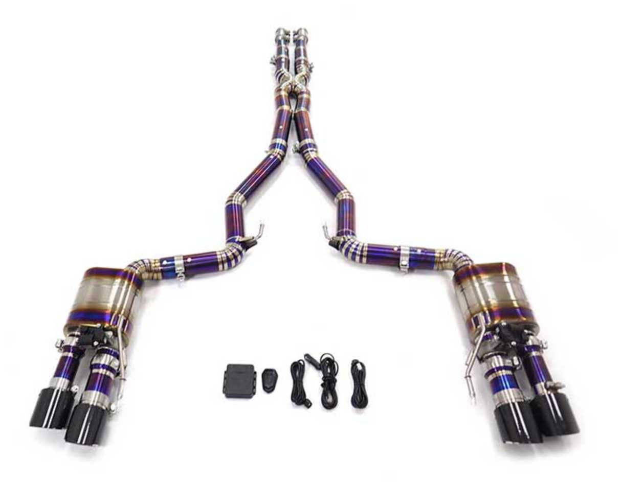 15-23 Ford Mustang GT/MACH 1 5.0L S550 Titanium Cat-Back Exhaust 