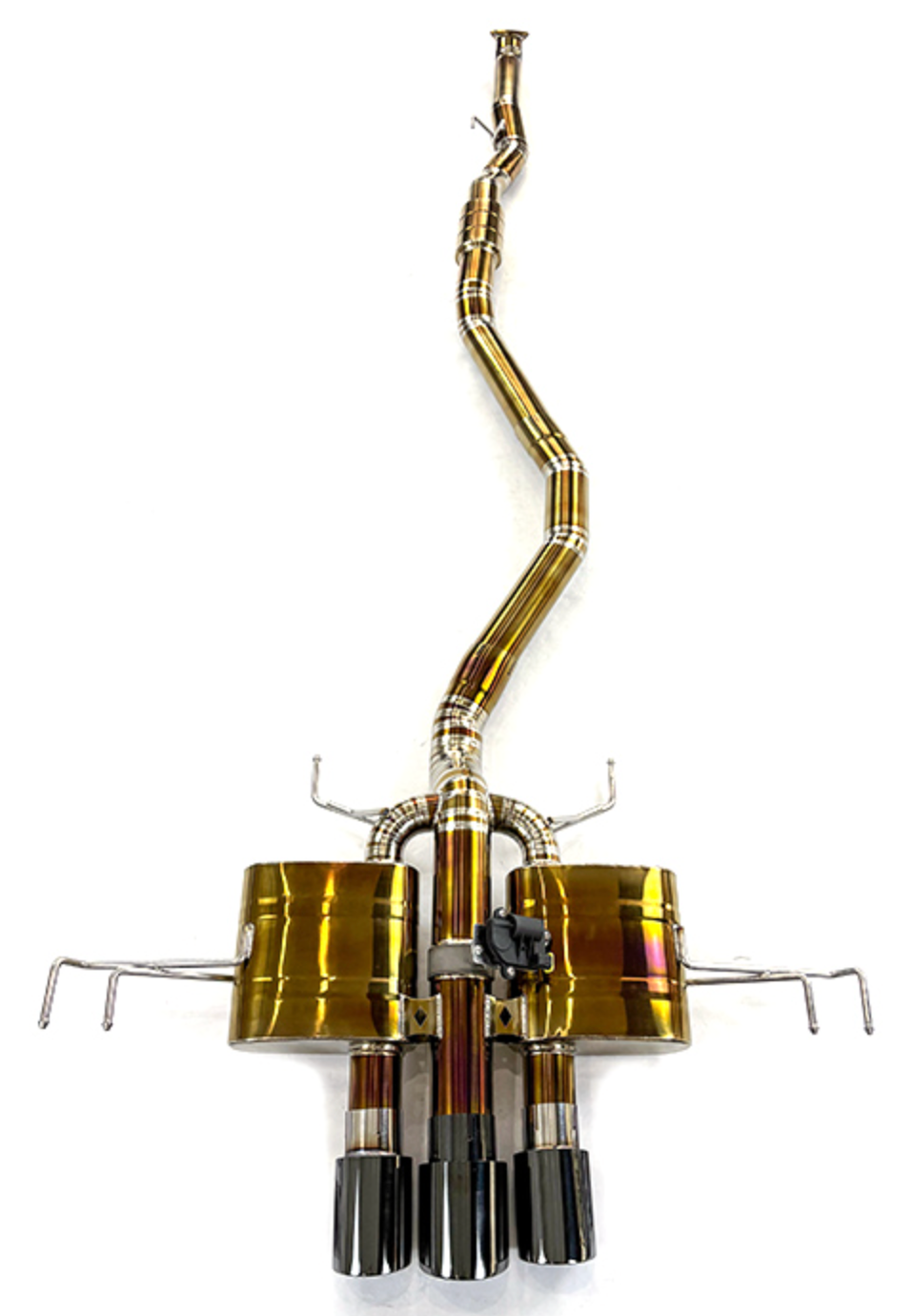 Honda Civic Type-R FL5 K20C1 Valved Gold Titanium Cat Back Exhaust 