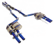 18-23 Kia Stinger 3.3L Lambda II T-GDi Blue Titanium Cat-Back Exhaust 