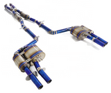 18-23 Kia Stinger 3.3L Lambda II T-GDi Blue Titanium Cat-Back Exhaust 