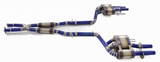 18-23 Kia Stinger 3.3L Lambda II T-GDi Blue Titanium Cat-Back Exhaust 