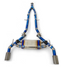 Infiniti Q50/Q60 3.0L V37 VR30DT 3" Blue Titanium Cat-Back Exhaust