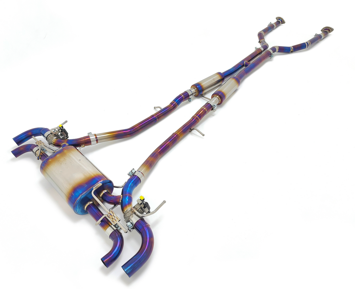 18-26 Lexus LC500 5.0L 2UR-GSE URZ100 Titanium Cat-Back Exhaust 