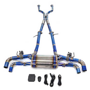 18-26 Lexus LC500 5.0L 2UR-GSE URZ100 Blue 3" Cat-Back Exhaust