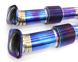 Nissan GT-R R35 3.8L VR38DETT 3" Purple Titanium Cat Back Exhaust