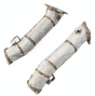 09-24 Nissan GT-R R35 VR38DETT304SS Catless Exhaust Down Pipes