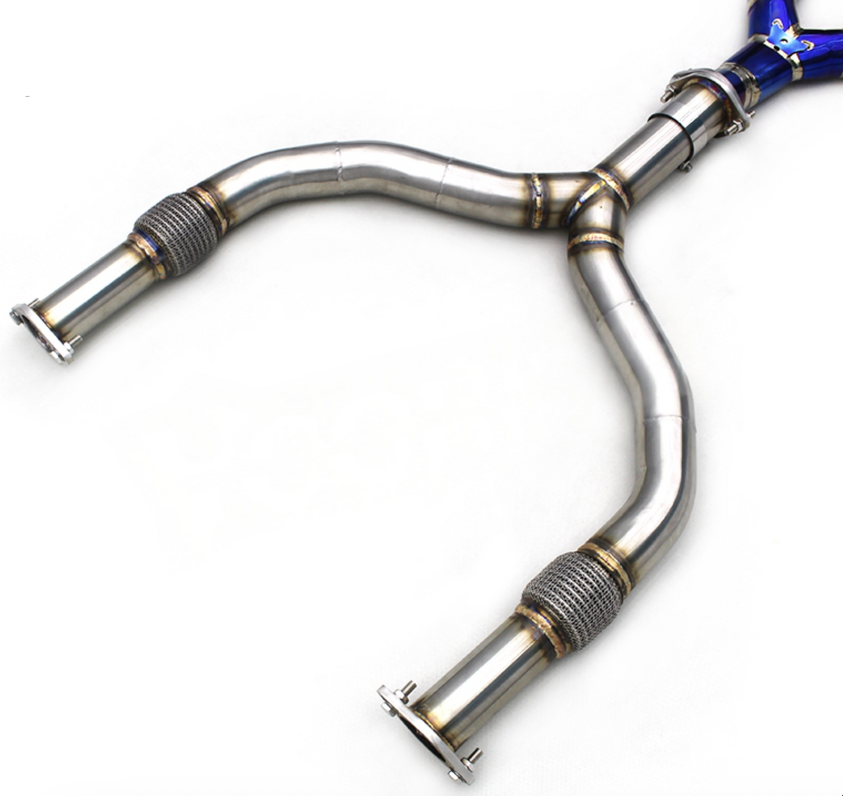 07-20 Nissan 370Z Z34 3.7L VQ37VHR Blue Titanium Cat Back Exhaust