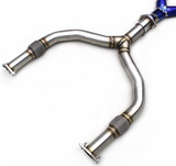07-20 Nissan 370Z Z34 3.7L VQ37VHR Blue Titanium Cat Back Exhaust