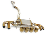 09-24 Nissan GT-R R35 3.8L VR38DET Gold Titanium Cat Back Exhaust