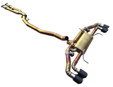 09-24 Nissan GT-R R35 3.8L VR38DETT Titanium Cat Back Exhaust
