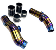 09-24 Nissan GT-R R35 3.8L VR38DETT Purple Titanium Charge Pipes