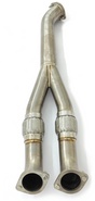09-24 Nissan GT-R R35 VR38DETT Titanium Catless Exhaust Mid-Pipe