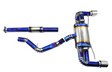12-20 BRZ/FR-S/86 2.0L Blue Titanium Cat-Back Exhaust with 4" OD Tips