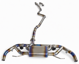 12-20 BRZ/FR-S/86 2.0L Blue Titanium Cat-Back Exhaust with 4" OD Tips
