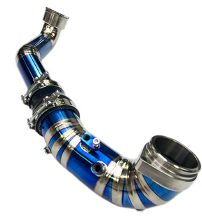20+ Toyota GR Supra A90 3.0L B58B30 Blue Titanium Charge Pipe