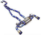 Toyota GR Supra 3.0 B58B30 Blue Titanium Valved Cat-Back Exhaust 