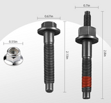 Kingman Speed® GEN III HEMI Exhaust Manifold Bolts (03309)