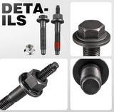 Kingman Speed® GEN III HEMI Exhaust Manifold Bolts (03309)