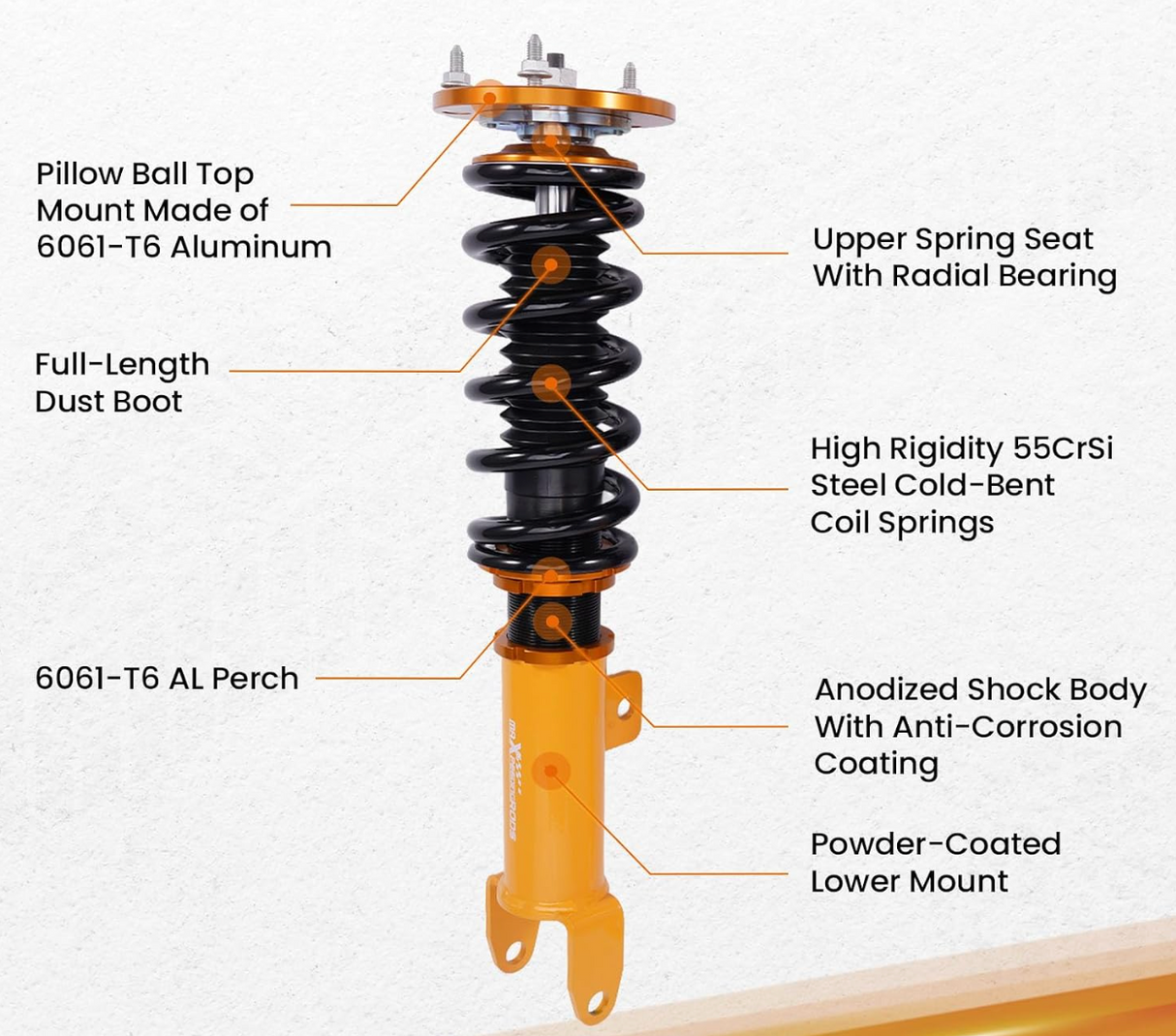 11-23 300/Challenger/Charger RWD HEMI Adjustable Coilover Kit