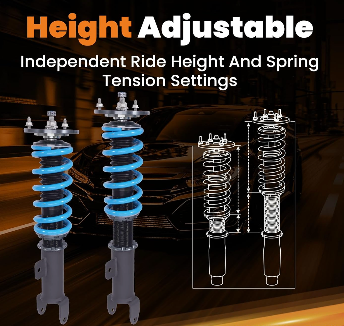 11-23 300/Challenger/Charger RWD Blue HEMI Adjustable Coilover Kit