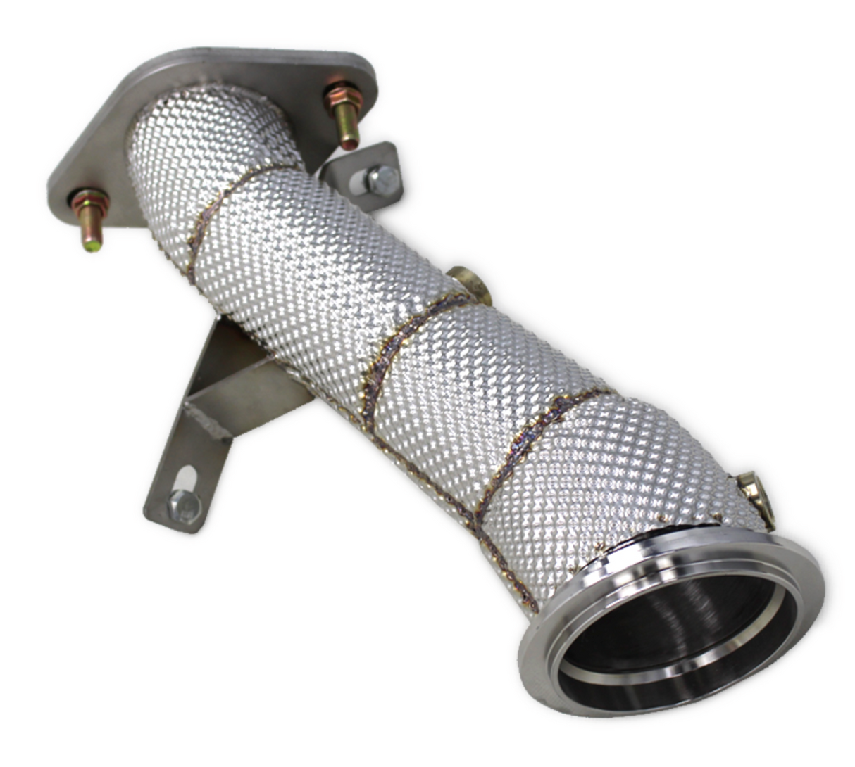 Cadillac CT4/CT5 2.0L LSY Catless Exhaust Down Pipe with Heat Wrap