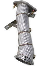 Cadillac CT4/CT5 2.0L LSY Catless Exhaust Down Pipe with Heat Wrap
