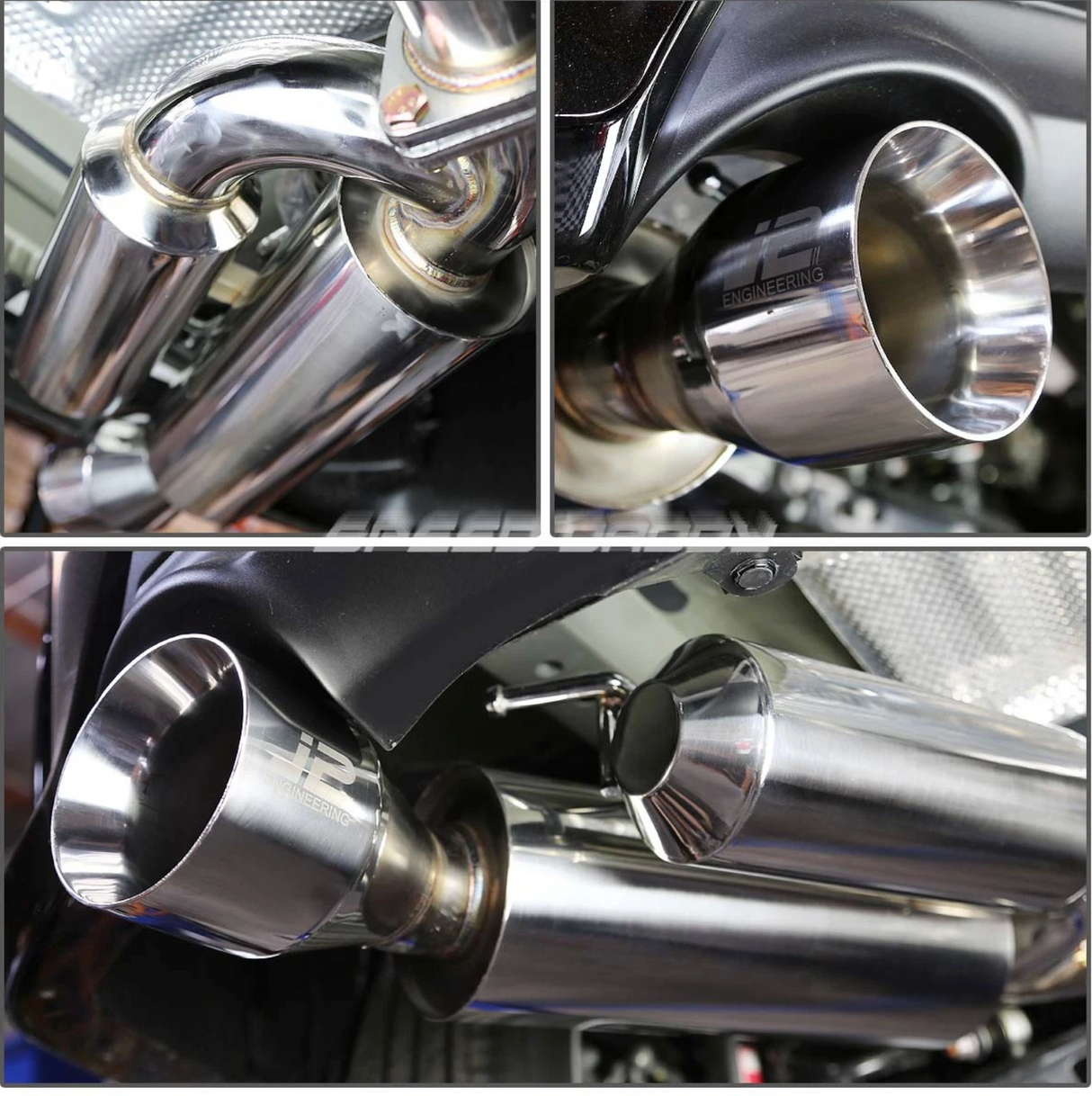 11-16 Scion tC 2.5L 2AR-FE 304SS Cat-Back Exhaust with 4.5" OD Tip