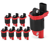 Kingman Speed® Camaro/Corvette/Silverado/Sierra  5.3L/6.2L Red Ignition Coils (UF742)