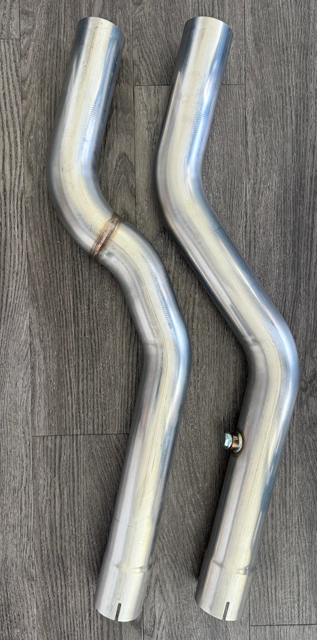 Camaro SS/ZL1/LT1/CTS/CT4/CT5 6.2L 3" Catless Exhaust Mid-Pipes

