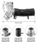 Kingman Speed® (11+) Ford Mustang/F-150 5.0L/5.2L Coolant T-Connector Hose