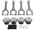 Audi/Volkswagen EA888 2.0L 23mm Cylinder Piston/Connecting Rods