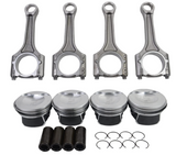 Audi/Volkswagen EA888 2.0L 23mm Cylinder Piston/Connecting Rods