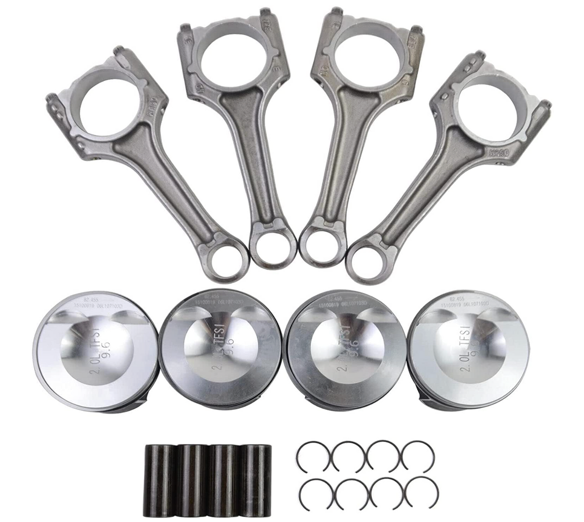 Audi/Volkswagen EA888 2.0L 23mm Cylinder Piston/Connecting Rods
