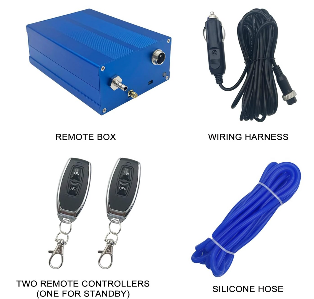 Kingman Speed® Universal Valved Exhaust Cutout Controller + Box Kit (1-Switch)