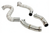 Mercedes-Benz C63 AMG M177 4.0L W205 Catless Exhaust Down Pipes