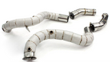 Mercedes-Benz C63 AMG M177 4.0L W205 Catless Exhaust Down Pipes