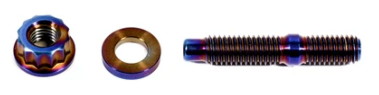 PLM® Honda B/D/F/H/J Series Ttitanium Exhaust Header Manifold Stud Kit
