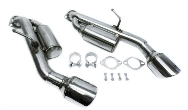 PLM® Infiniti Q50 2.5" Axle-Back Exhaust with Helmholtz Resonator