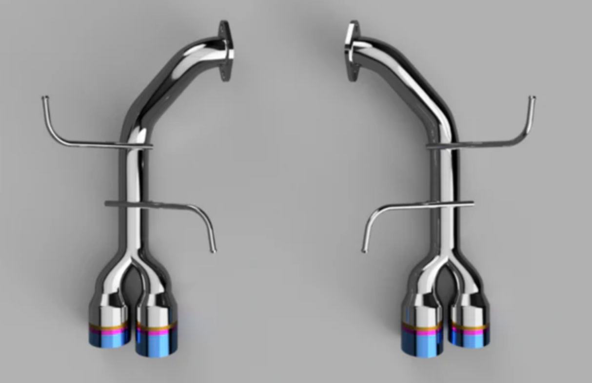 PLM® (22-25) Subaru WRX VB 2.5" Axle-Back Exhaust with Muffler Delete