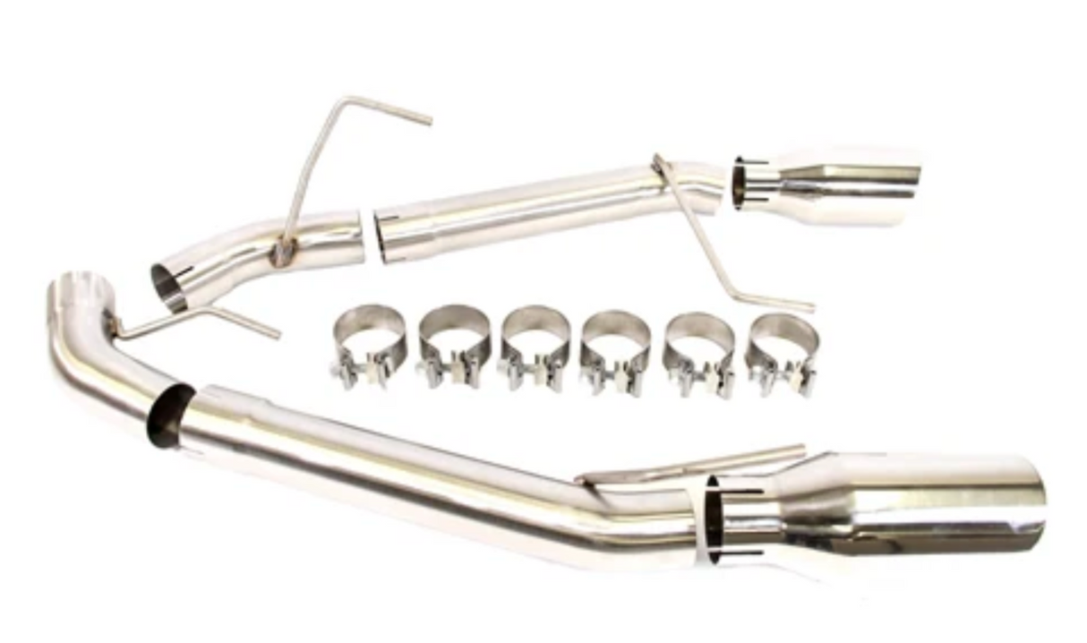 PLM® Ford Mustang S197 GT/GT500 4.6L/5.4L Axle-Back Exhaust