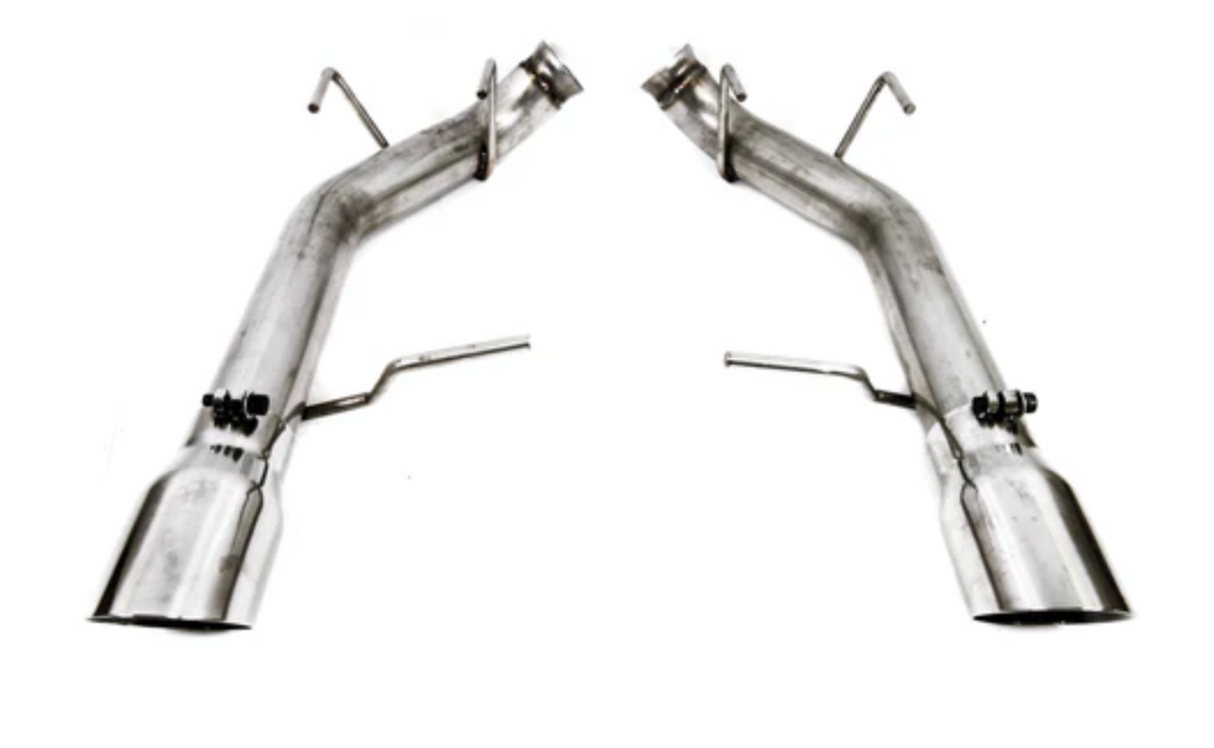 PLM 11-14 Ford Mustang GT 3" Dual Axle-Back Exhaust Muffler Delete