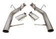 PLM 11-14 Ford Mustang GT 3" Dual Axle-Back Exhaust Muffler Delete