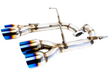 PLM® (15-21) Subaru WRX/STI Axle-Back Exhaust with Muffler Delete/3.5" OD Tips