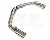 PLM® (10-15) Camaro SS/ZL1 3" Axle-Back Exhaust with Muffler Delete/4" OD Tips