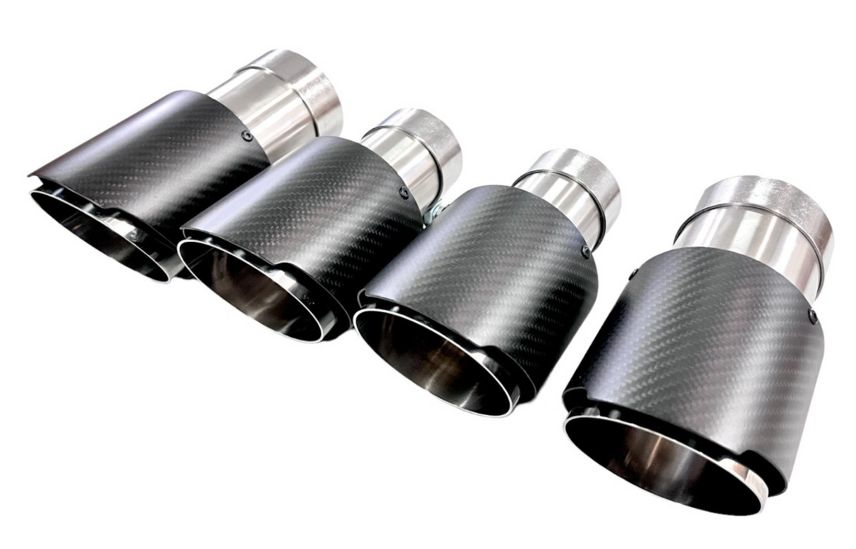 Mastery of Art & Design (23+) BMW M2 G87 304SS 3" Valved Axle-Back Exhaust with 4" OD Tips
