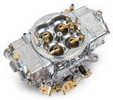 Holley® #0-82651SA Aluminum Street HP 4-Barrell Carburetor (650 CFM - 4150 - Mechanical Secondaries - Shiny - Gasoline)