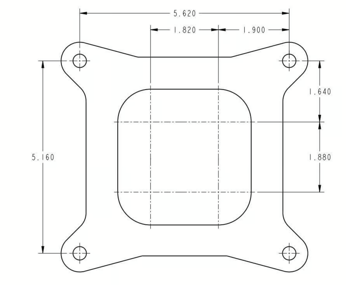 Holley® #0-82651SA Aluminum Street HP 4-Barrell Carburetor (650 CFM - 4150 - Mechanical Secondaries - Shiny - Gasoline)