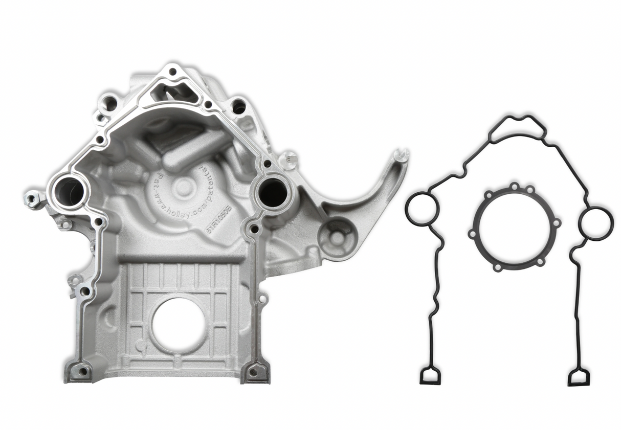 Holley® #20-291 (09-23) GEN III HEMI VVT Cast Mid-Mount Complete Drive System with Cast Damper